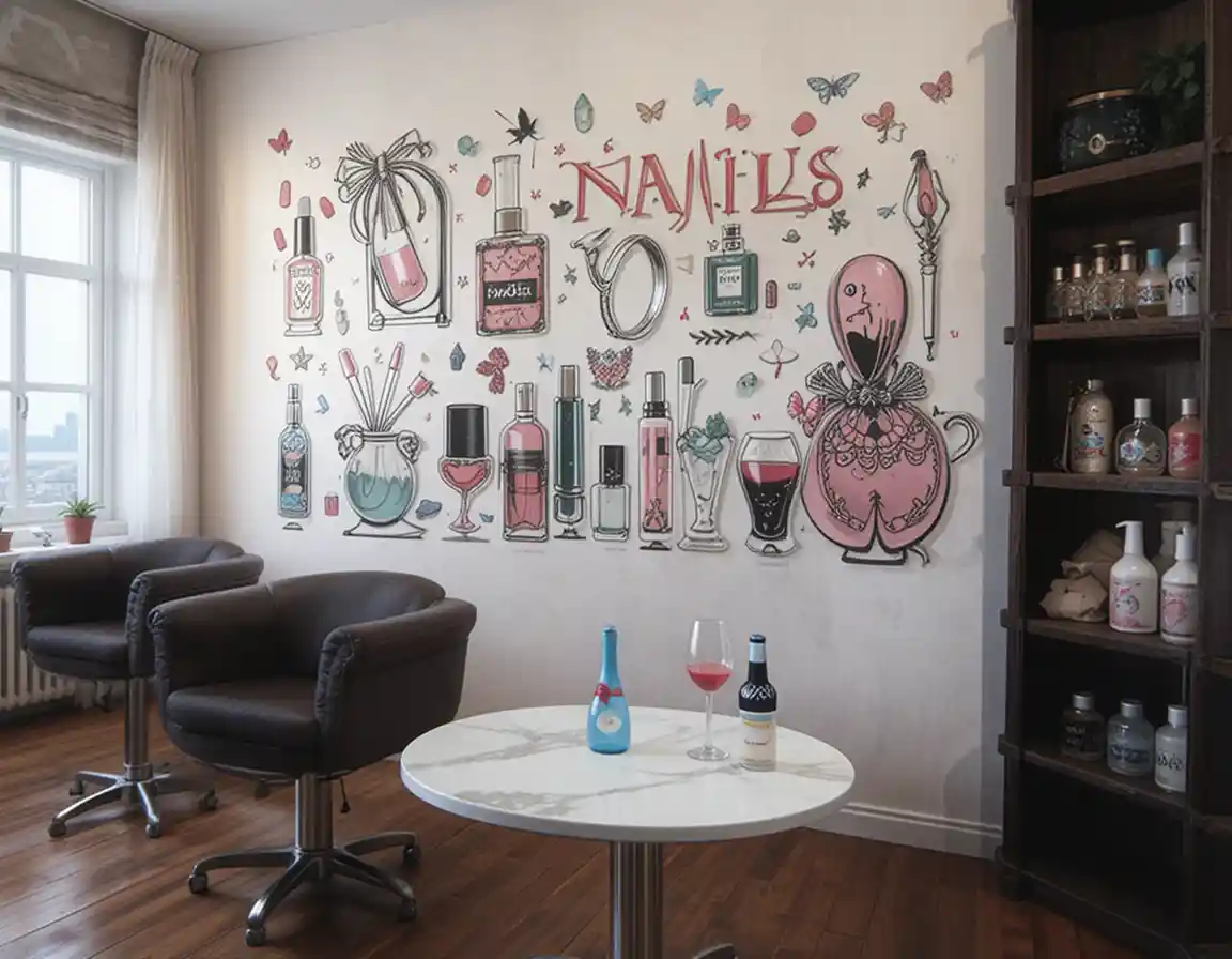 Nail Salon Wall Decals