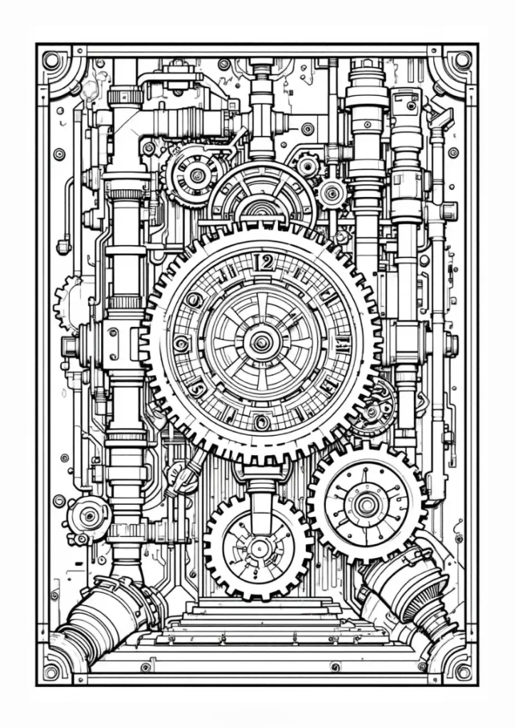 Clockwork or Steampunk machine