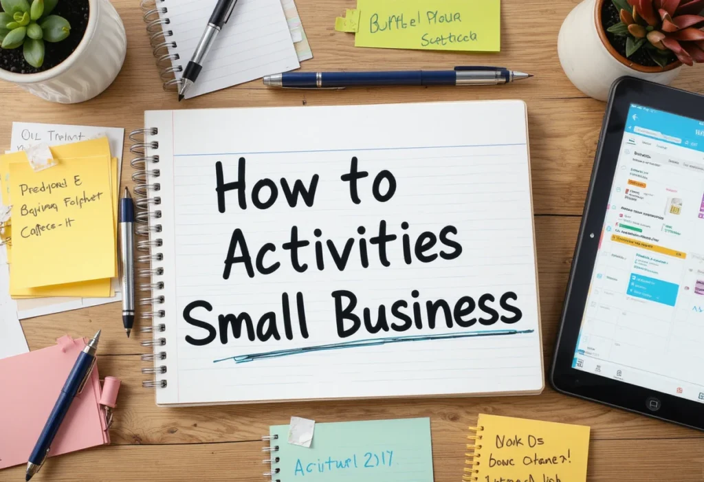How to Set Activities Small Business